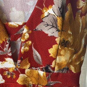 Forever 21 Warm Floral Dress